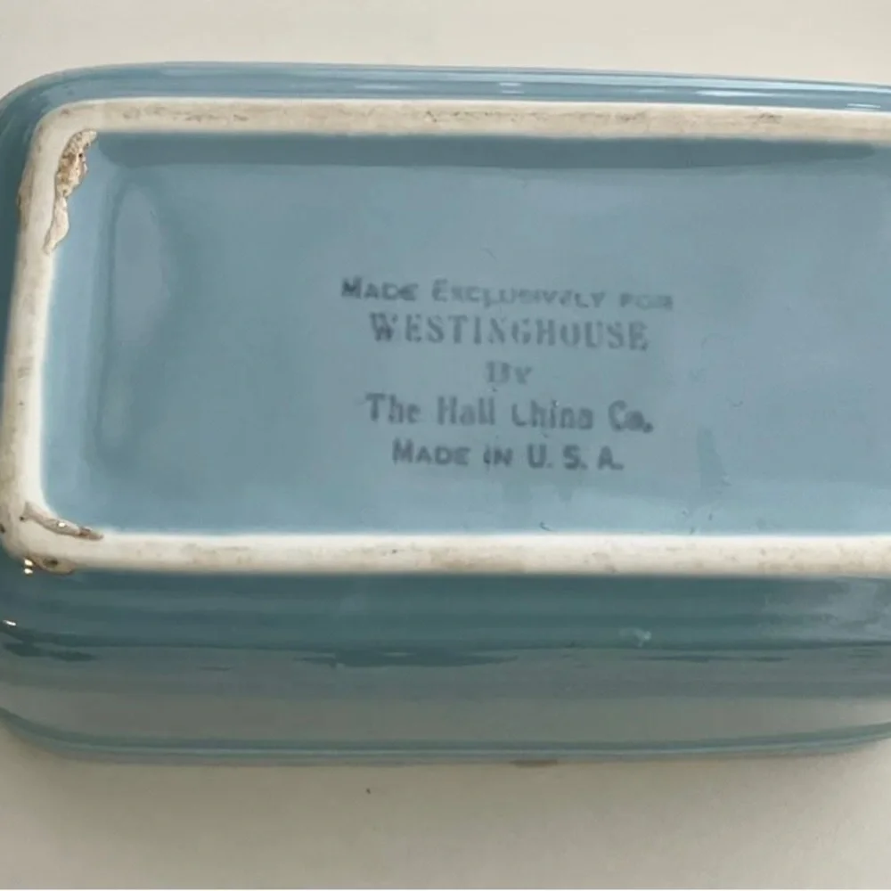 Vintage Westinghouse Refrigerator Dish The Hall China Company